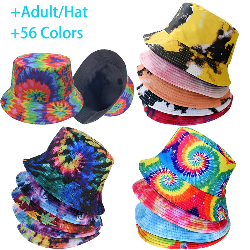 Top Trends: New Cotton Street Graffiti Men&#039;s Bucket Hat Double-Sided Hip Hop Outdoor Women Caps Beach Sun Protect Fishing Unisex Bonnet Shoppable Styles