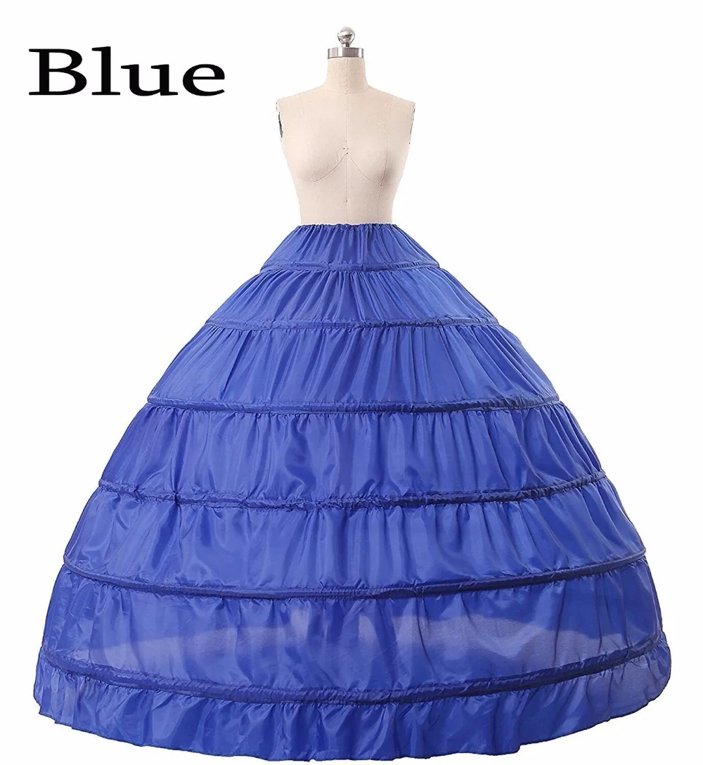 Top Trends: Colorful Ball Gown Petticoat Woman Rainbow Under Skirt Wear Vestido Branco Crinoline Purple Red Blue Petticoat Shoppable Styles - Image 3