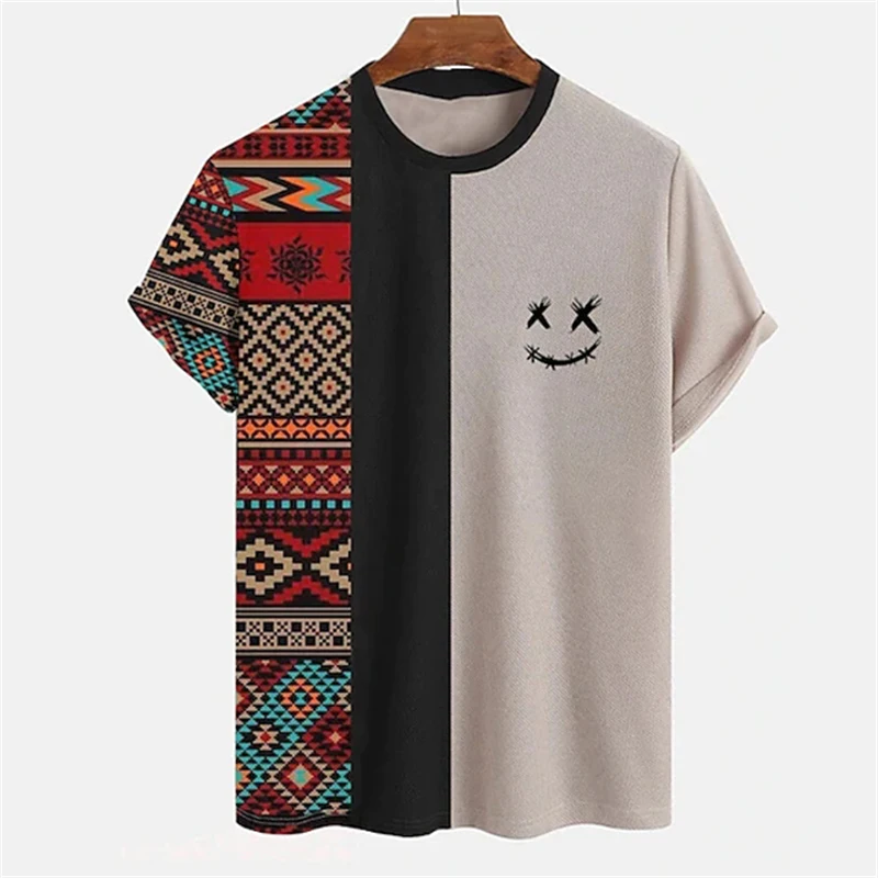 Top Trends: Vintage Striped Shirt Men's T-shirt Summer Casual Short Sleeve Tees Simple Style Pullover Unisex Oversized Sweatshirt Loose Tops Shoppable Styles