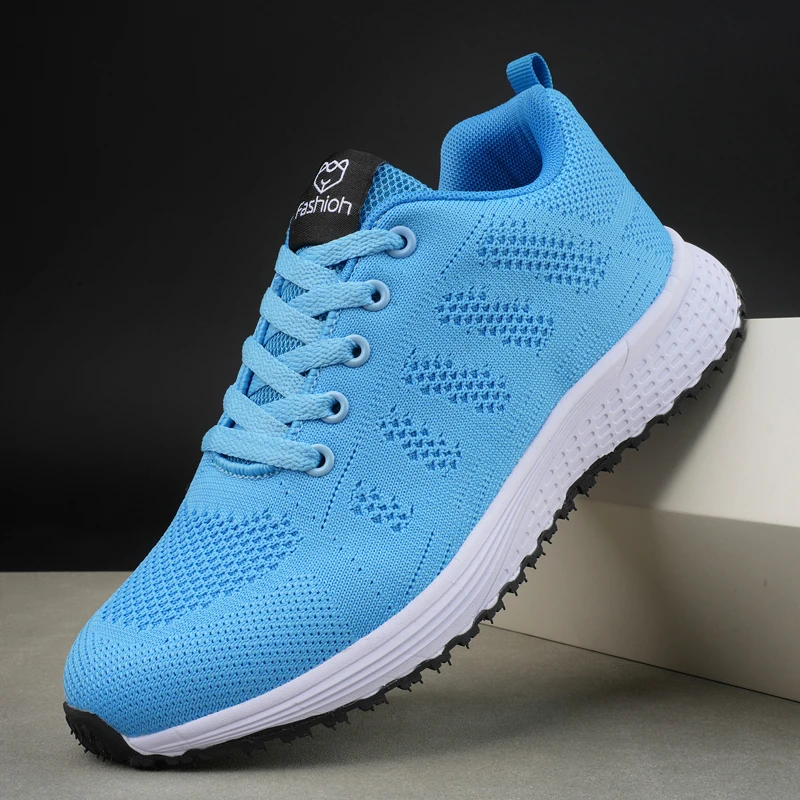 Top Trends: Men Summer Shoes Breathable Mesh Blue Sneakers For Men 2023 Running Sports Shoes Casual Comfortable Walking Man Vulcanize Shoes Shoppable Styles