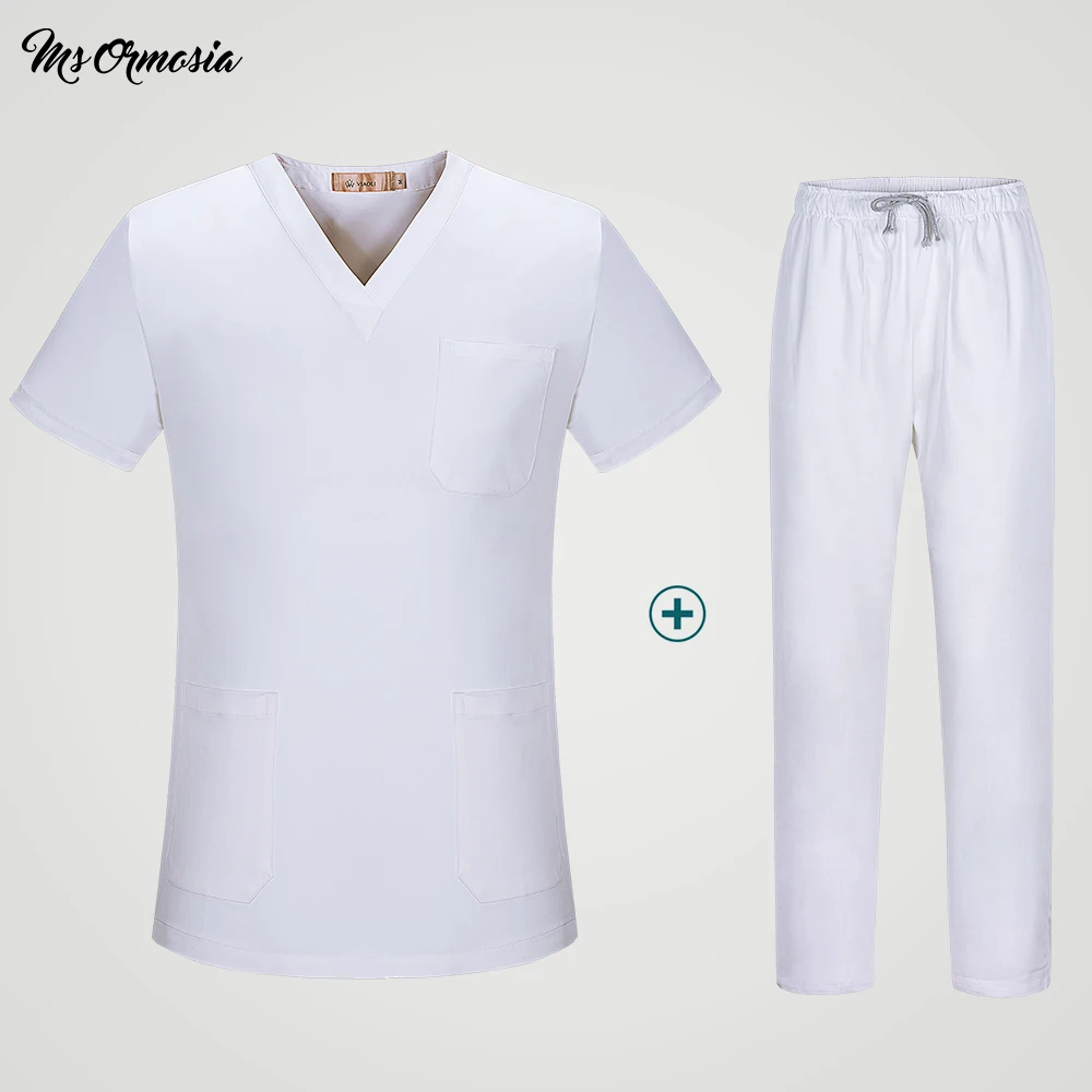 Top Trends: New Pharmacy Pet Hospital Nurse Uniform Scrubs Tops Dentistry Doctor Overalls Lab Coat Spa Uniform Surgical Uniform Accessories Shoppable Styles