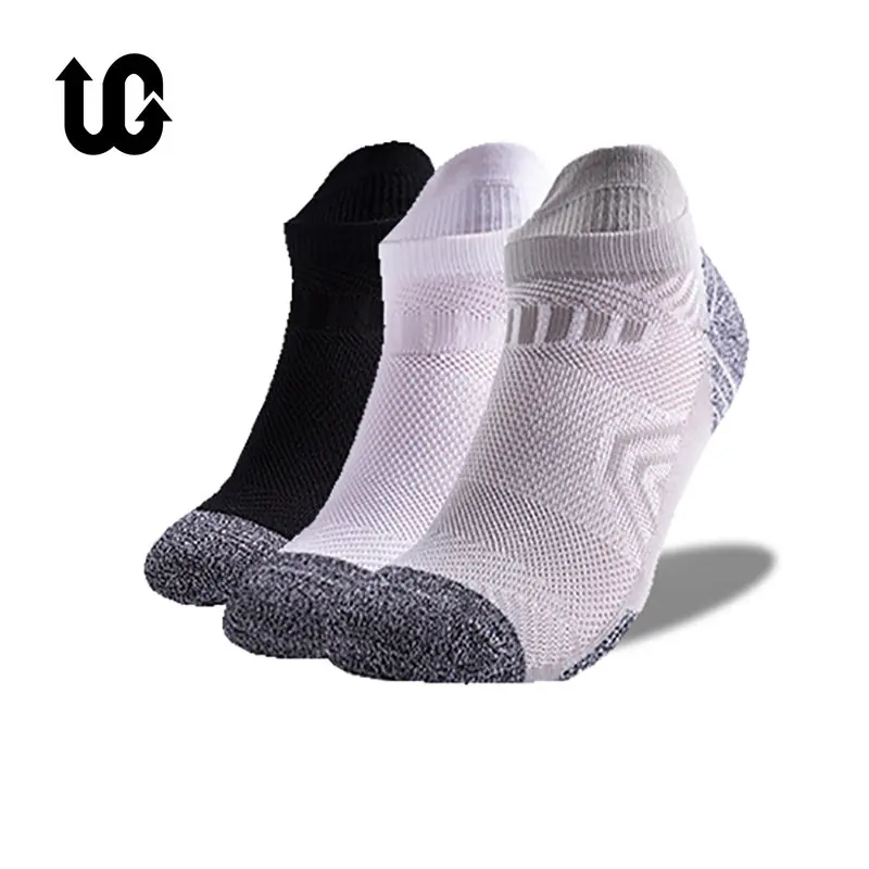 Top Trends: 3Pairs / Lot Coolmax Cotton Socks Man Women Sport Running Sock Cycling Riding Bicycle Bike Football Breathable Basketball Sox Shoppable Styles