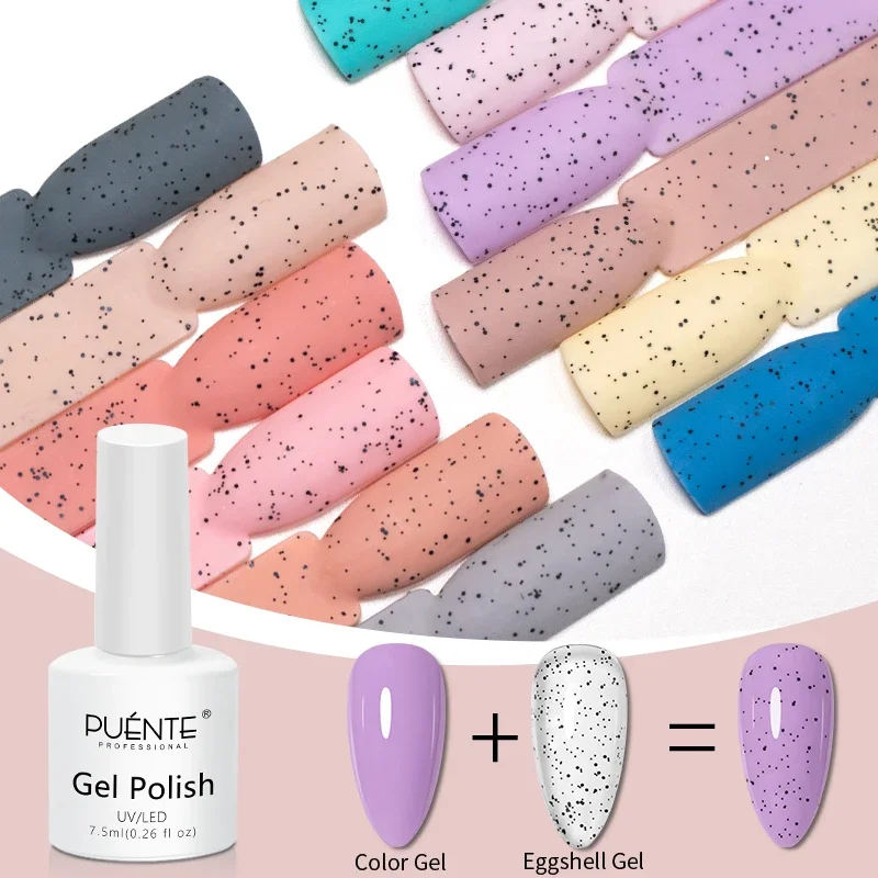 Top Trends: Glitter Eggshell Gel Nail Polish Soak Off UV Nail Gel For Manicure Semi-Permanent Gel Hybrid Varnish With Any Color Gel Base Shoppable Styles