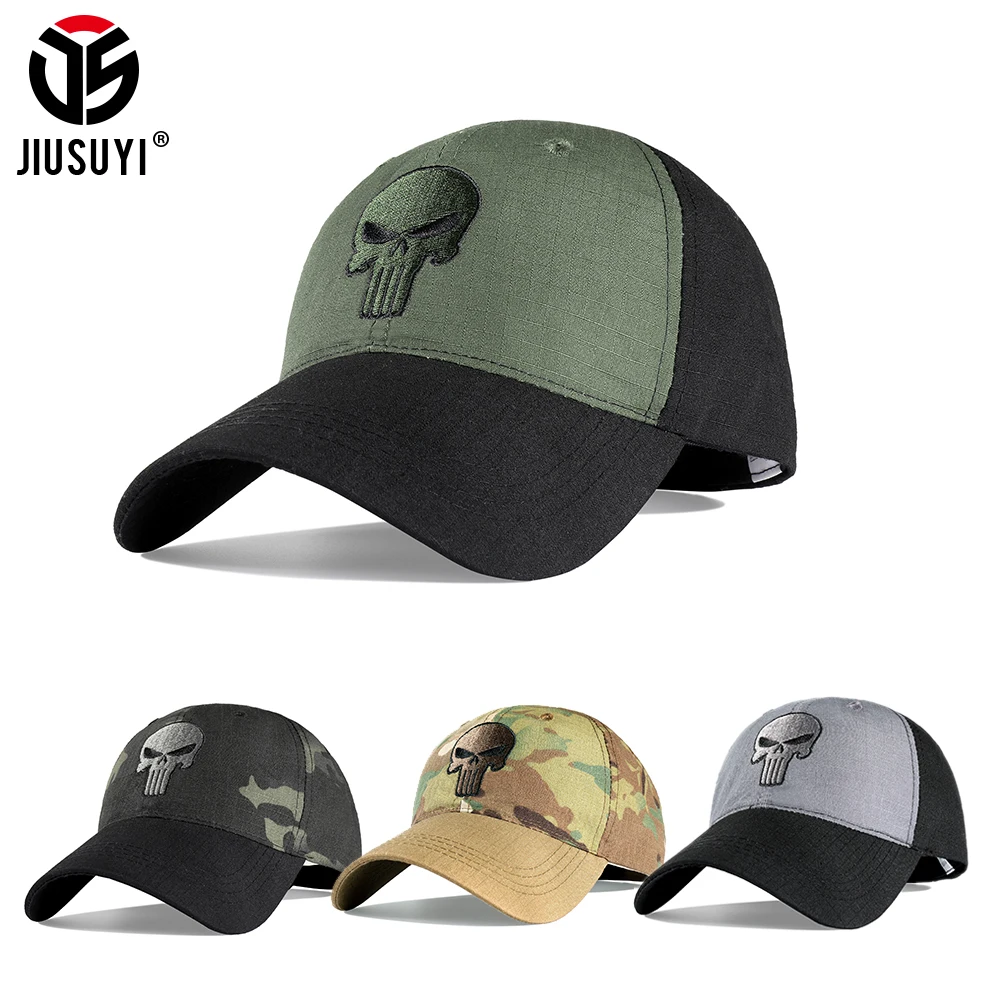 Top Trends: Tactical Baseball Caps Summer Adjustable Snapback Military Skull Trucker Hat Hunting Fishing Outdoor Sports Sun Hats Men Women Shoppable Styles