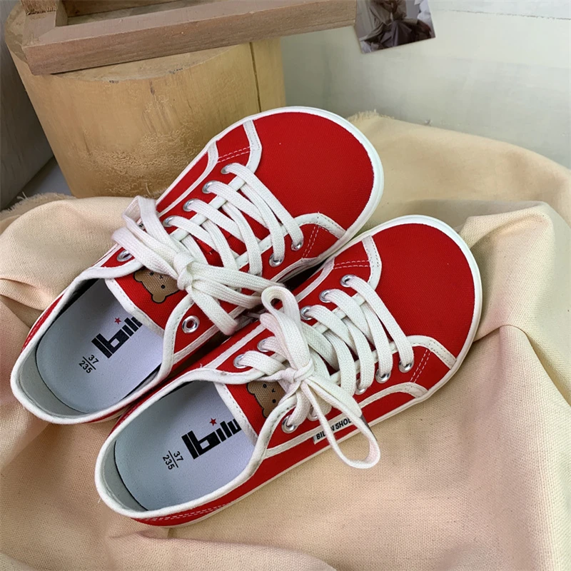 Top Trends: Women Sneakers Summer Casual Platform Canvas Shoes Lace-Up Flats Ladies Trainers Female Sport Shoes Zapatillas Mujer Shoppable Styles