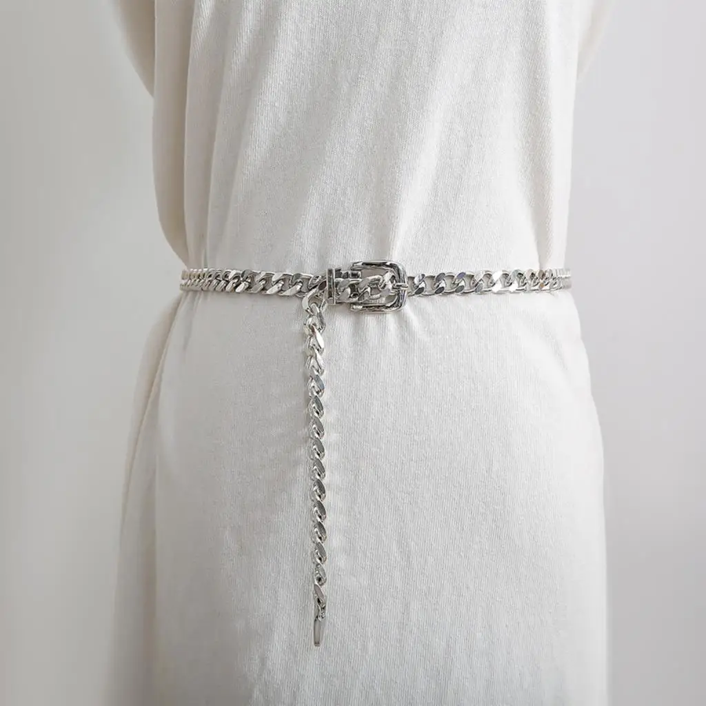 Top Trends: Hot Women Chain Belt Metal Waist Chain Dress Belts Adjustable Shoppable Styles - Image 3