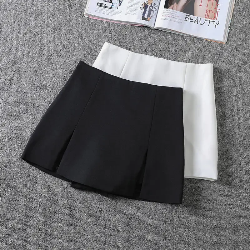 Top Trends: Skirt Women Minimalist Pure Slim Sexy Basic Summer Mini All Match Daily Korean Office Lady Classic Casual Shoppable Styles