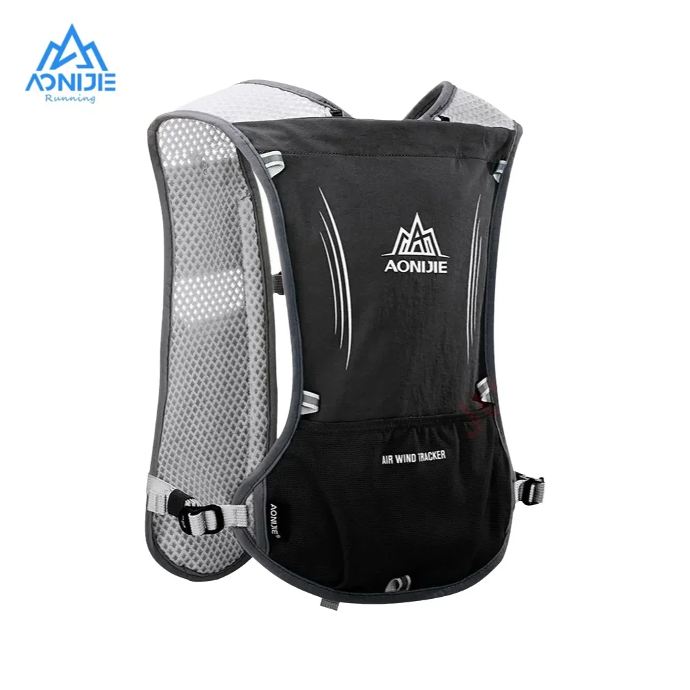 Top Trends: AONIJIE E913S 5L Hydration Backpack Rucksack Bag Vest For 2L Water Bladder For Running Marathon Race Sports 600ML Water Bottles Shoppable Styles