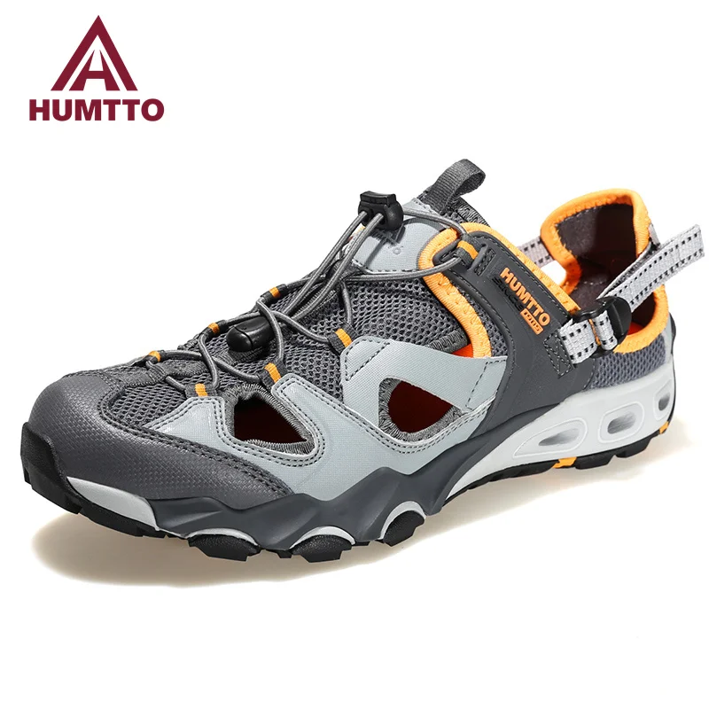 Top Trends: HUMTTO Summer Wading Shoes Mens Breathable Beach Water Sneakers For Men 2022 Sports Sandals Trekking Outdoor Man Hiking Shoes Shoppable Styles