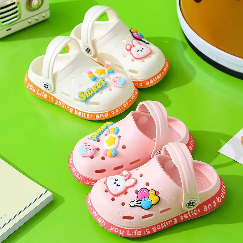 Top Trends: 2023 Baby Cute Sandals For Boys Girls Cartoon Kids Shoes Summer Toddler Flip Flops Children Home Beach Swimming Slippers Shoppable Styles