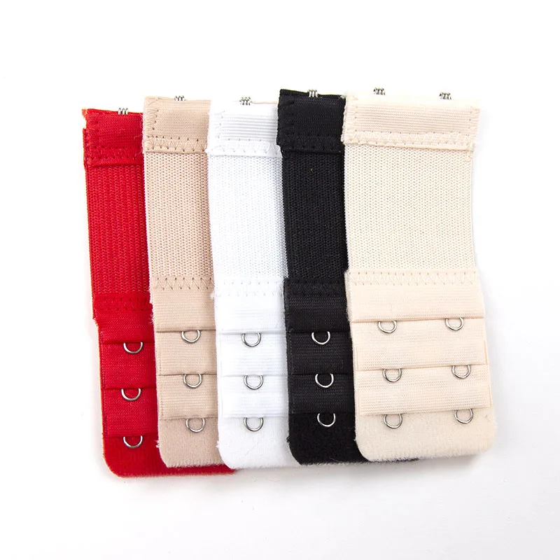 Top Trends: 5Pcs / set 2 Hooks Bra Extender Strap Women Elastic Bra Extension Strap Hook Clip Adjustable Belt Buckle Intimates Accessories Shoppable Styles