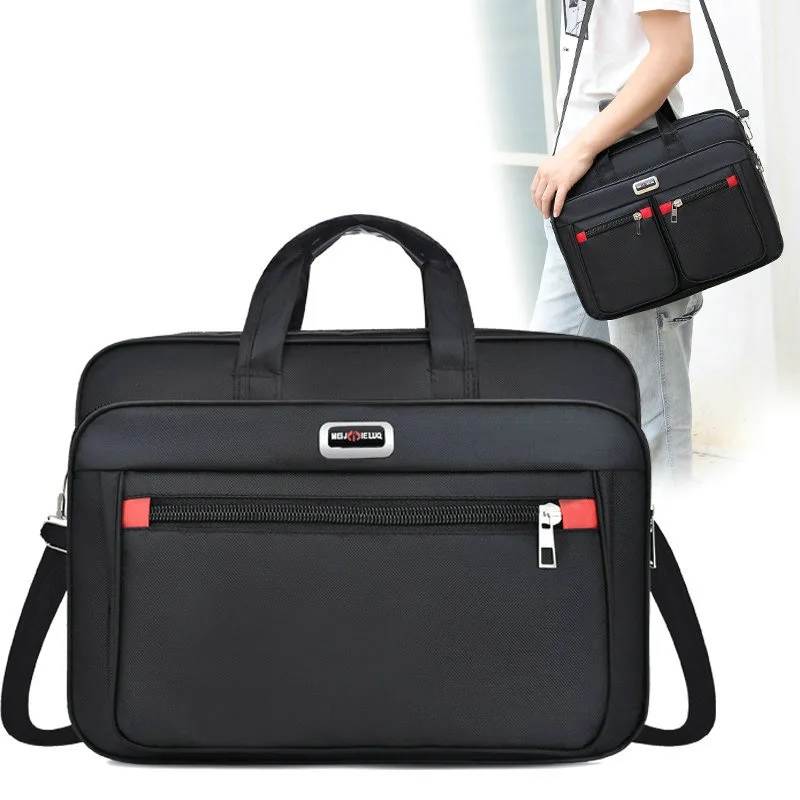 Top Trends: Business Laptop Briefcase Men Waterproof Oxford Handbag Office Documents Messenger Shoulder Bags Large Executive Satchel XA303C Shoppable Styles