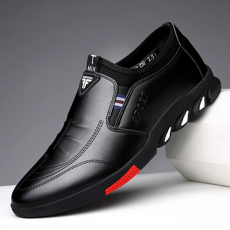 Top Trends: Leather Shoes Men's Leather Spring 2021 New Men's Business Casual Soft-Soled Non-Slip Breathable All-Match Footwear Shoppable Styles