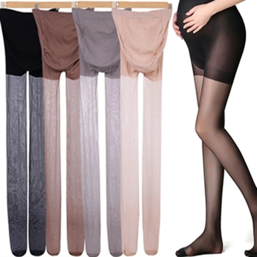 Top Trends: 1pc Adjustable Maternity Leggings Pregnancy Clothes Maternity Pants Pregnant Women Pantyhose Silk Stockings Maternity Clothes Shoppable Styles