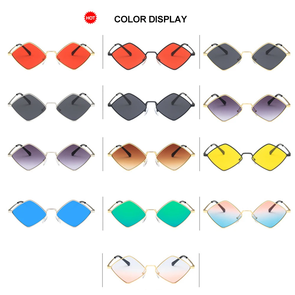 Top Trends: 2024 Vintage Punk Sunglasses Women Men Luxury Brand Designer Sun Glasses Ladies Metal Frame Driving Eyewear Lentes De Sol Mujer Shoppable Styles - Image 6