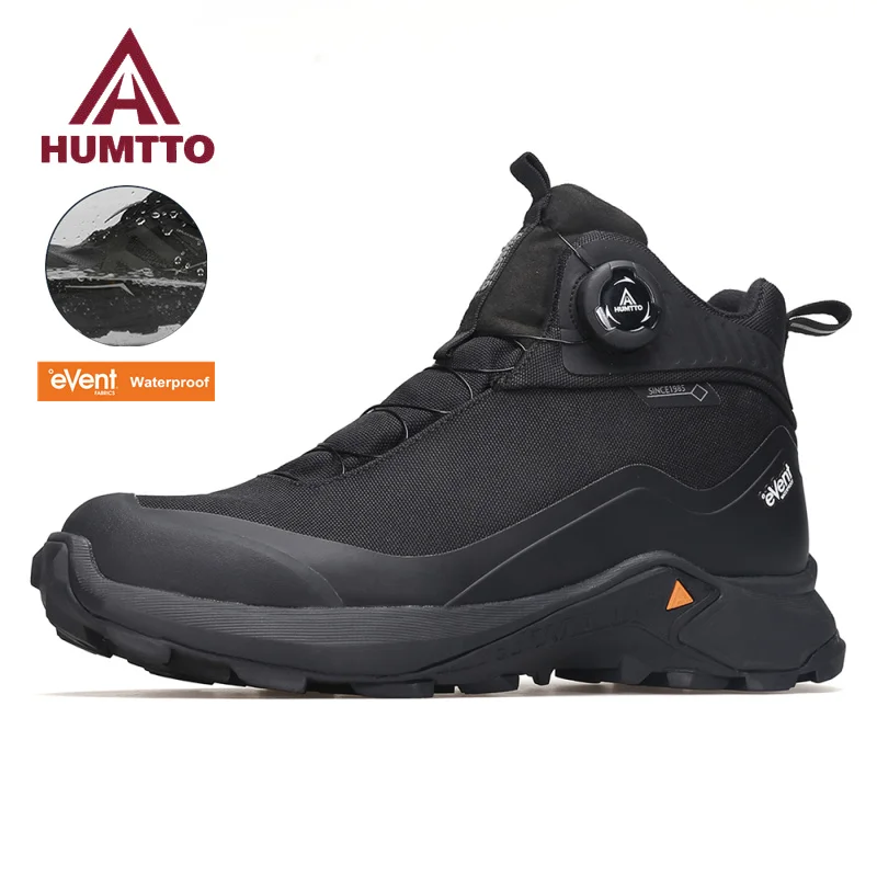 Top Trends: HUMTTO Waterproor Boots Winter Platform Work Rubber Ankle Boots For Men Outdoor Men&#039;s Sneakers Luxury Designer Work Safety Shoes Shoppable Styles