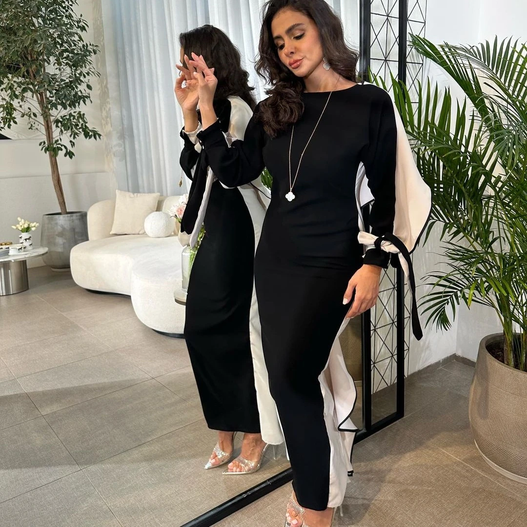 Top Trends: Fashionvane Modern Mermaid Prom Dresses Saudi Arabia Women Wear Birthday Party Evening Dress Long Sleeves Special Occasion Gown Shoppable Styles