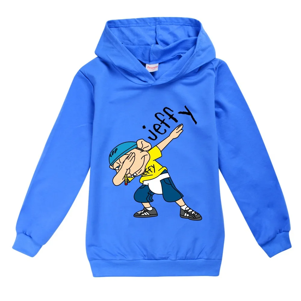 Top Trends: 2022 Autumn Anime Jeffy Puppet Hoodies Teenager Boys Hoodie Kids Sweatshirts Girls Leisure Outwear Children Pullovers Streetwear Shoppable Styles