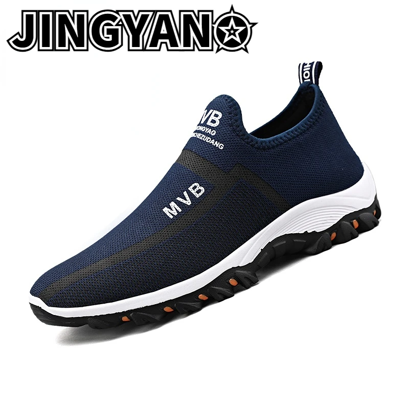 Top Trends: Mesh Men's Shoes Light Sports Shoes Men's Fashion Casual Lazy Cold Sticky Walking Shoes Breathable Non-slip Men's Casual Shoes Shoppable Styles