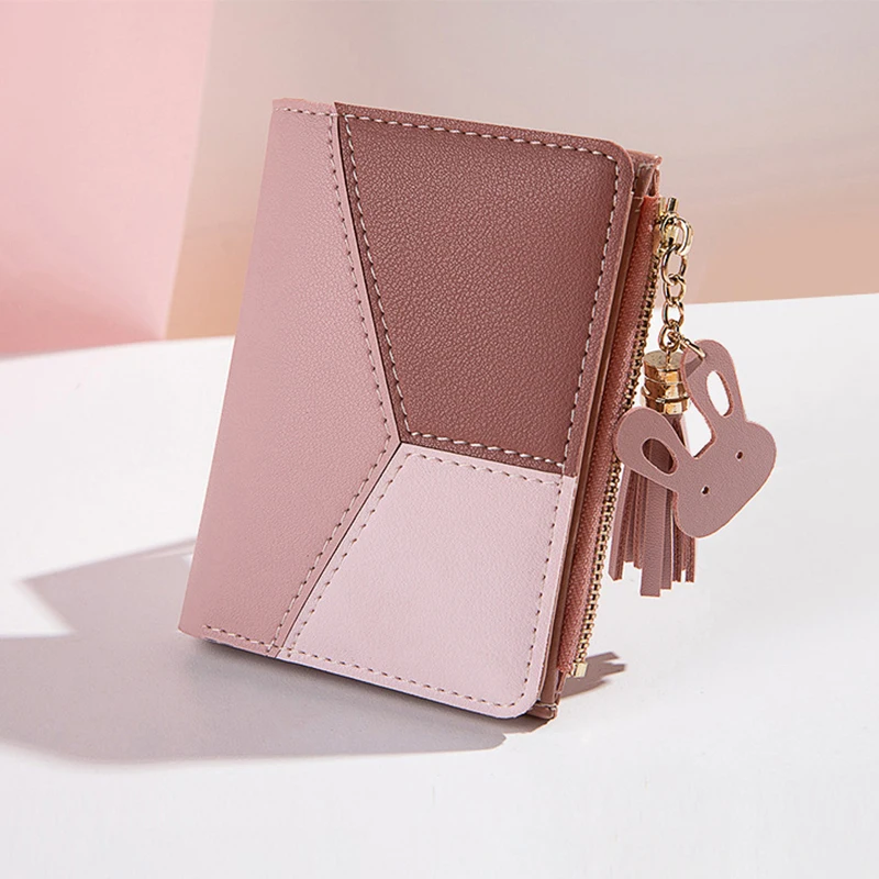 Top Trends: Luxury Brand Women&#039;s Wallet Made Of PU Leather Female Card Holder Purses Portable Ladies Small Zipper Coin Purses Girl Gift Shoppable Styles