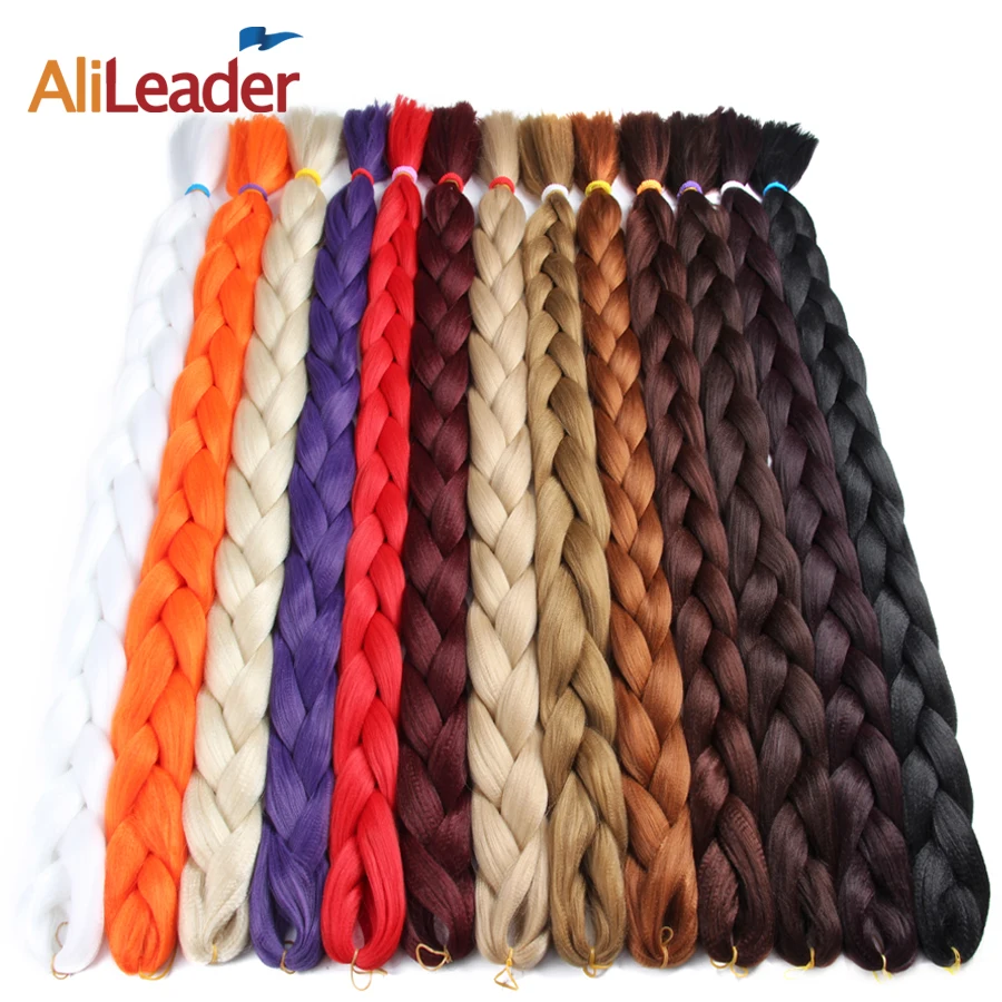 Top Trends: Super Long 165G 200cm Hair Synthetic Jumbo Braiding Hair Extension Heat Resistant Fiber African Ombre Jumbo Braid Hair Women Shoppable Styles