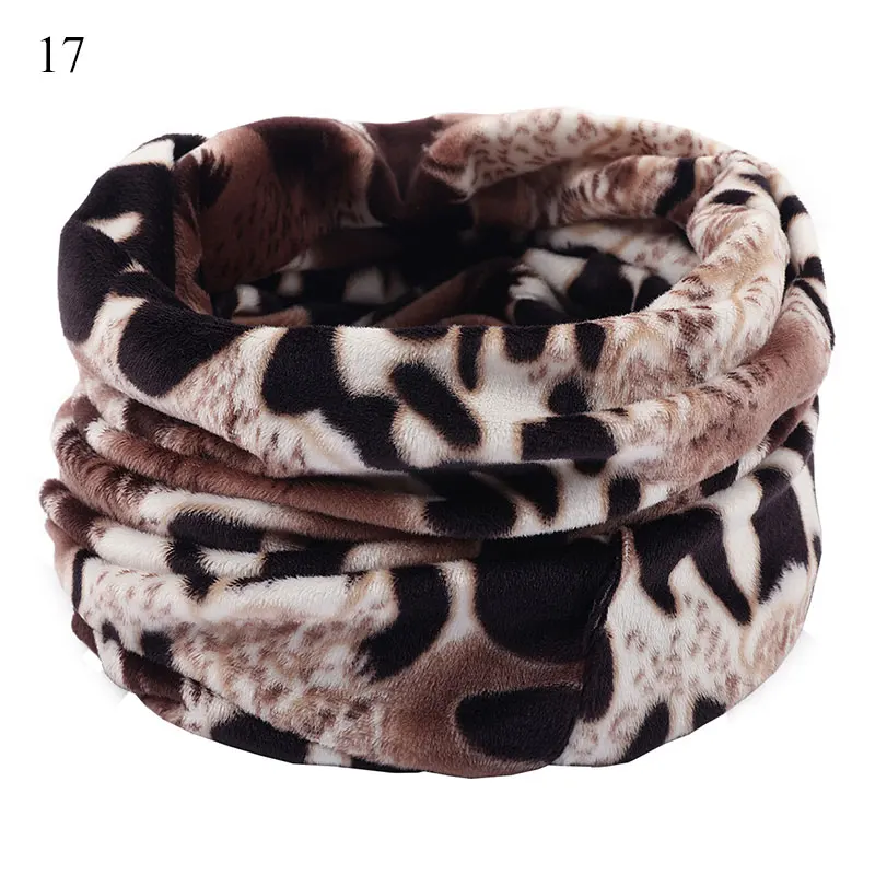 Top Trends: Printed Neck Tube Scarf Women Men Soft Plush Scarves Neckerchief Cycling Hiking Cold-Proof Scarf Collar Neck Warmer Face Mask Shoppable Styles