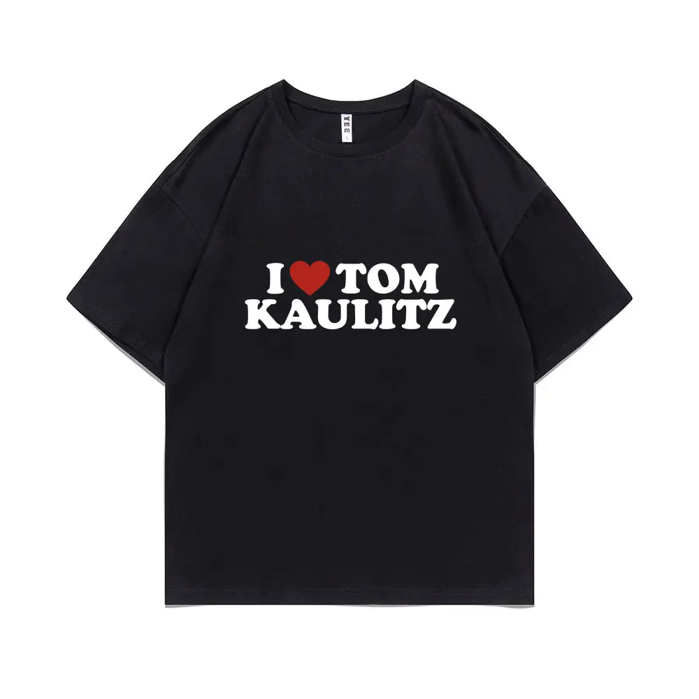 Top Trends: German Rock Band Tokio Hotel I Love Tom Kaulitz Tshirt Men Women Vintage Punk Gothic Short Sleeve T-shirts Men's Pure Cotton Tee Shoppable Styles