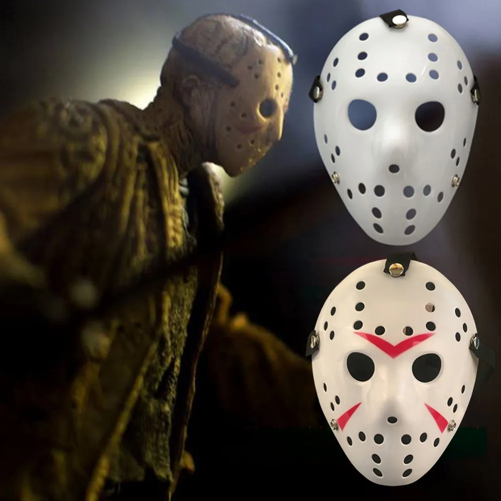 Top Trends: Jason Mask Cosplay Horror Movie Jayson Killer Hockey Helmet Scary Full Face Headgear Halloween Masquerade Party Costume Prop Shoppable Styles