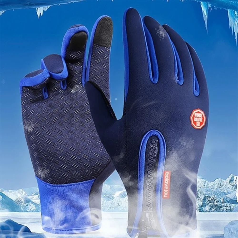 Top Trends: Winter Gloves For Men Women Touchscreen Warm Outdoor Cycling Driving Motorcycle Cold Gloves Windproof Non-Slip Womens Gloves Shoppable Styles - Image 3