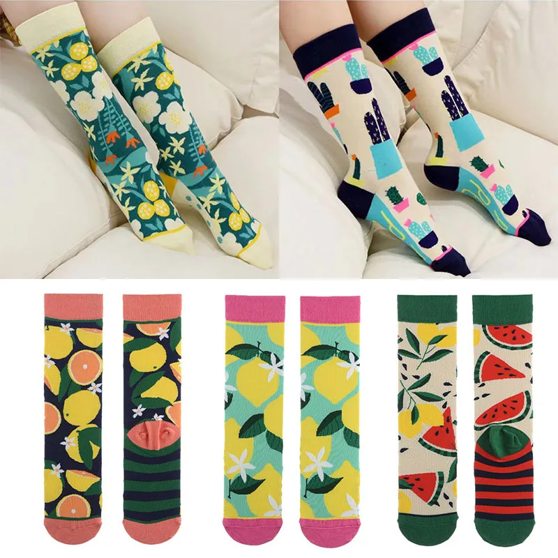 Top Trends: Stockings Plant Cactus Graffiti Cotton Socks Personality Fashion Straight Tide Socks Shoppable Styles