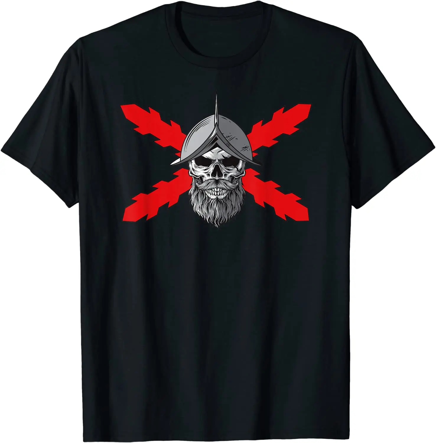 Top Trends: Tercios Españoles. Soldado Calavera Men T-Shirt Short Sleeve Casual 100% Cotton O-Neck Summer Shirts Shoppable Styles