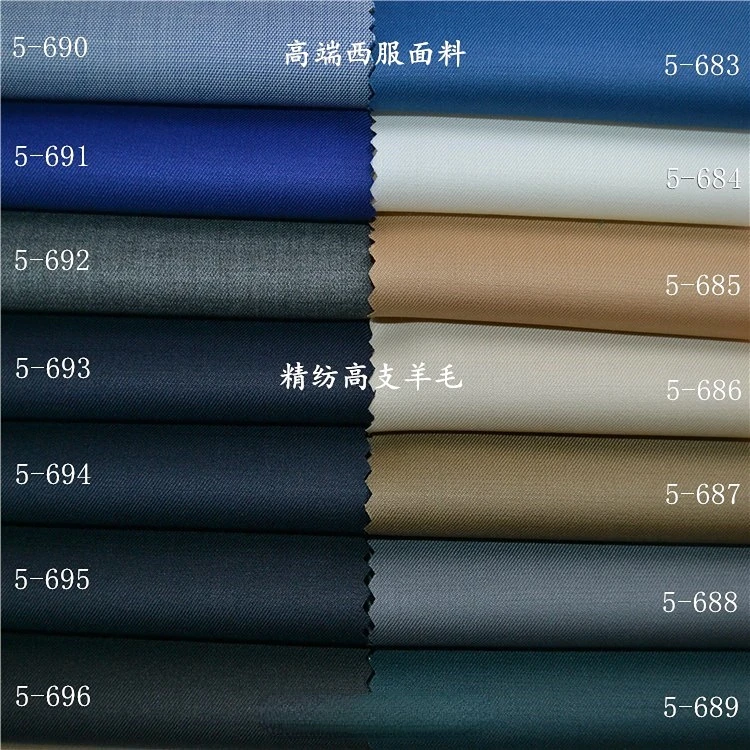 Top Trends: 80% Wool High-End Worsted Suit Fabric Wool Suit Pants Professional Clothing Fabric Suiting Fabric For Men Black Per Meter Shoppable Styles - Image 3