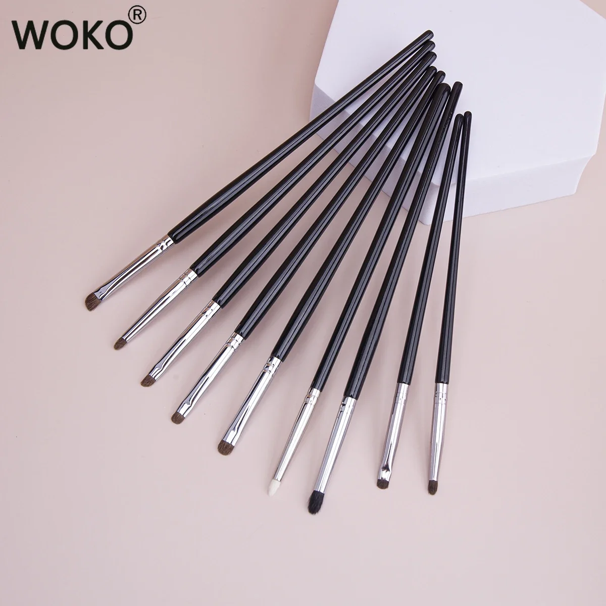 Top Trends: 1-5pcs Precision Eyeliner Smudge Brush Makeup Brush Smudge Horse Hair Eyeshadow Smudge Brush Small Smoky Liner Makeup Brushes Shoppable Styles