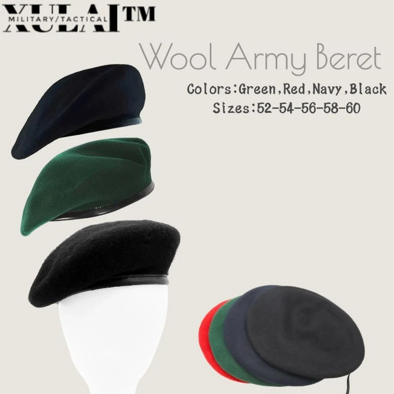 Top Trends: Wool Army Green Berets For Men Army Beret US Army Shoppable Styles