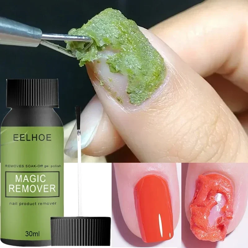 Top Trends: 10 / 30 / 50ml Magic Remover Nail Gel Polish Remover UV Gel Polish Delete Magic Degreaser Nail Remover Semi Permanent Varnish Polish Shoppable Styles