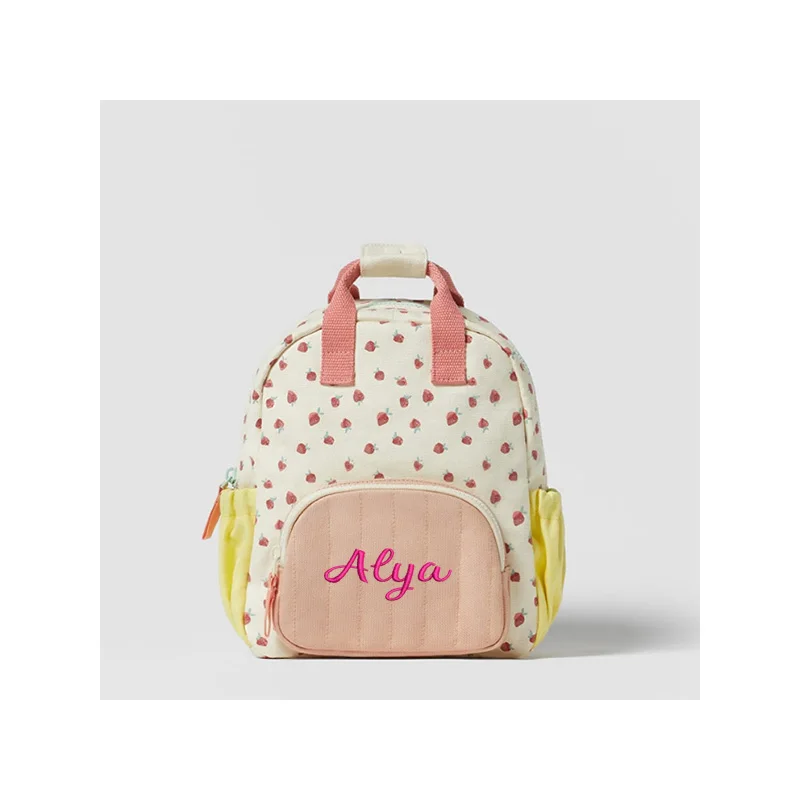 Top Trends: Custom Embroidery Name Strawbreey Girls School Backpack Kindergarten Schoolbag Lunch Tote Bag Purse Teens Girls Boys Kids Bags Shoppable Styles