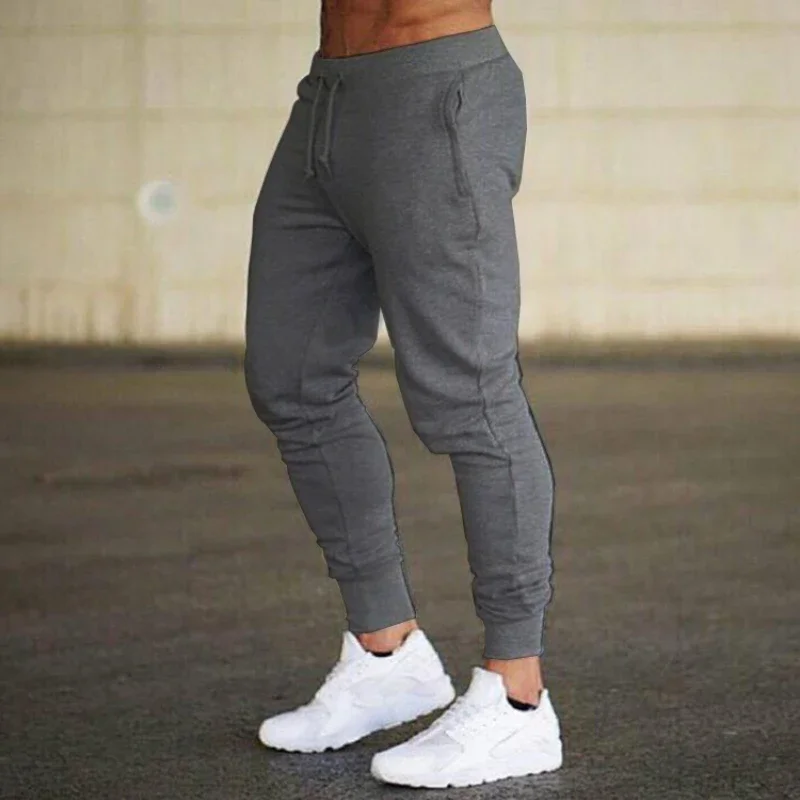 Top Trends: New Jogging Pants Men Sport Sweatpants Running Pants Pants Men Joggers Cotton Trackpants Slim Fit Bodybuilding Trouser Shoppable Styles - Image 3