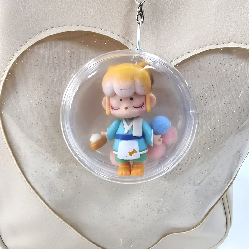 Top Trends: Clear Outdoor Bag For Ob11 BJD Cartoon Dolls Transparent Mini Pouch For Anime Badge Button Japanese Pain Bags Shoppable Styles - Image 6