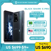 [World Premiere] Black Shark 5 Pro Snapdragon 8 Gen 1 Gaming Phone 108M Camera 120W Super Charge Celular NFC