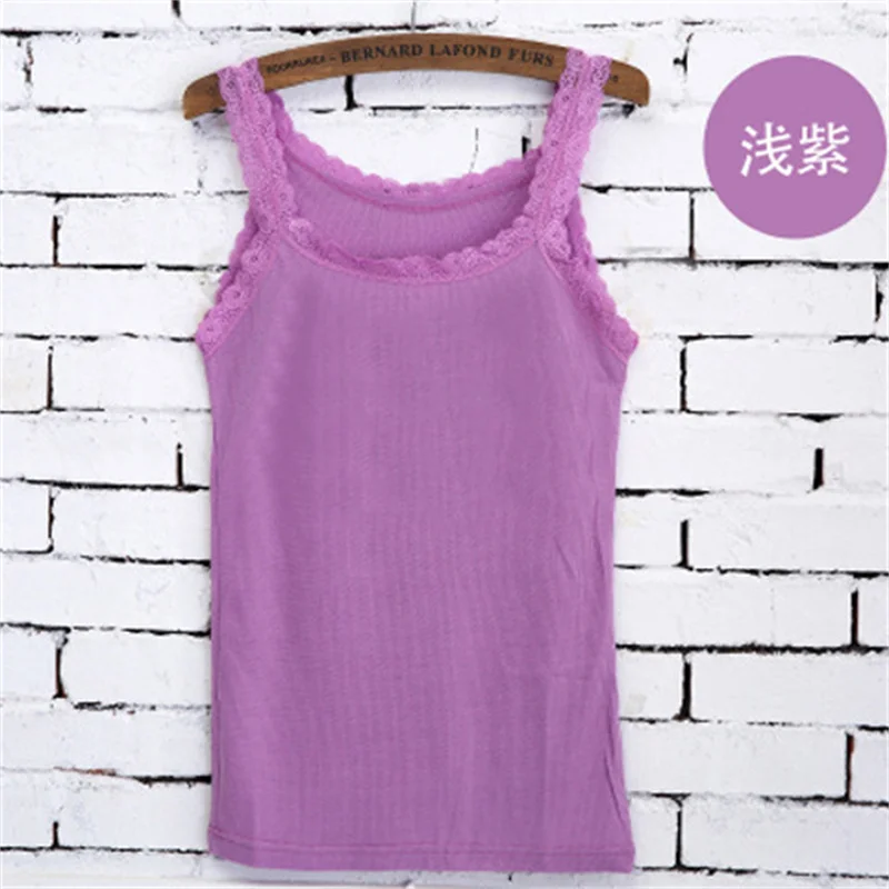 Top Trends: Women Summer Sleeveless Tank Top Bright Solid Candy Color Basic Camisole Floral Lace Trim Ribbed Knit Casual Underwear Slim Vest Shoppable Styles