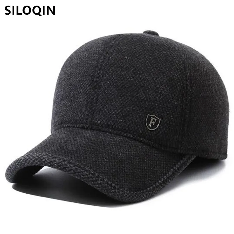 Top Trends: New Winter Men&#039;s Cap Warm Baseball Cap Plush Thickened Coldproof Earmuffs Hats Riding Sports Cap Golf Hat Dad&#039;s Hat Snapback Cap Shoppable Styles