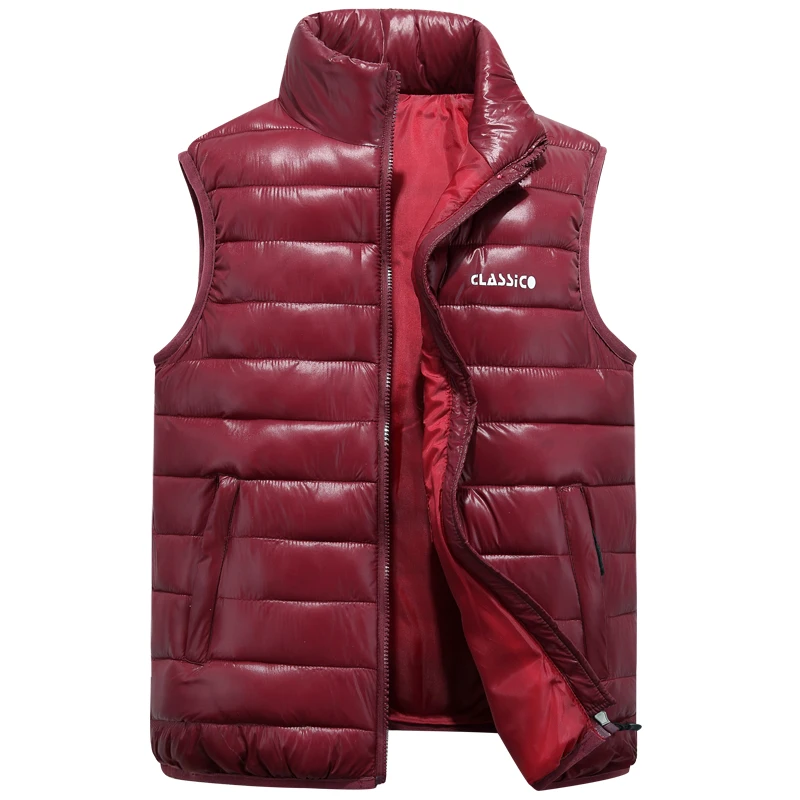 Top Trends: 2023 Winter Warm Vest Waistcoat Plus Sizes Vests For Men Sleeveless Slim Pockets Jacket Parkas Casual Homewear Thick Warm Coats Shoppable Styles