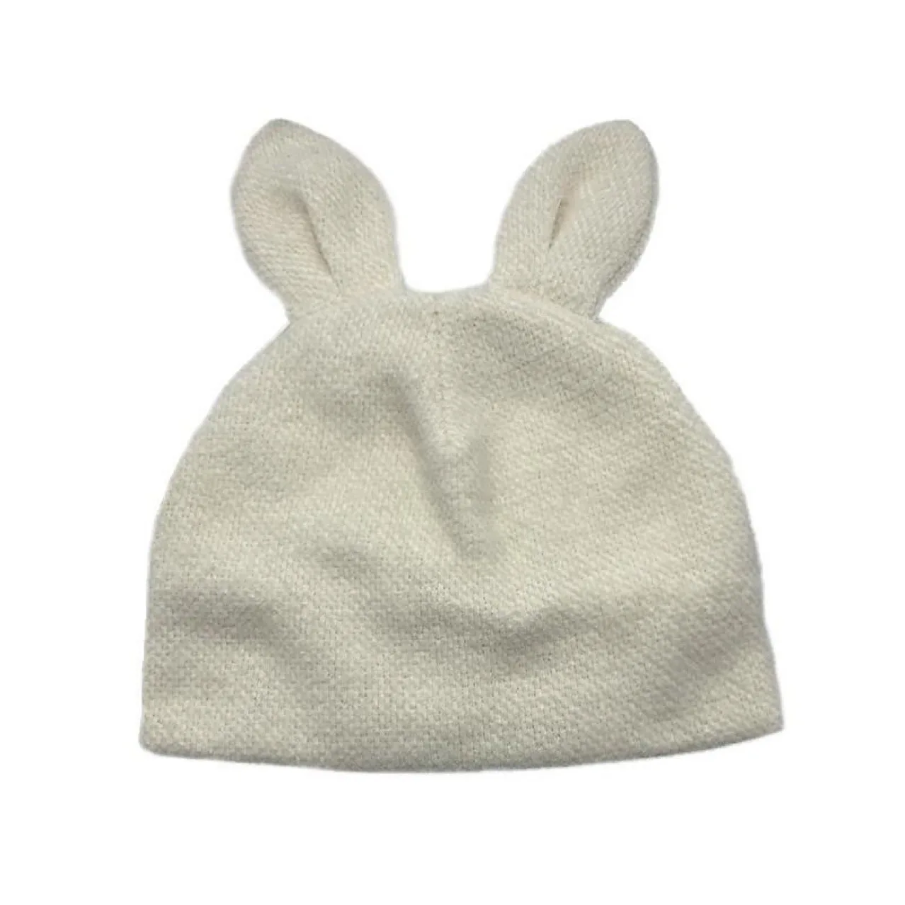 Top Trends: Cute Rabbit Ears Knitted Hats For Women Autumn Winter Warm Panama Soft Rabbit Fur Beanie Cap Girls Skullies Ski Hat Gorras Shoppable Styles - Image 6