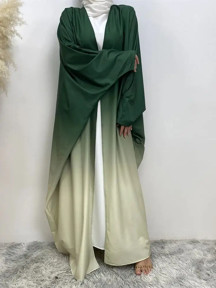 Top Trends: Ramadan Open Kimono Abaya Prayer Clothes Women Kaftans Arabic Turkey Islamic Muslim Cardigan Dress Robe Djellaba Femme Musulmane Shoppable Styles