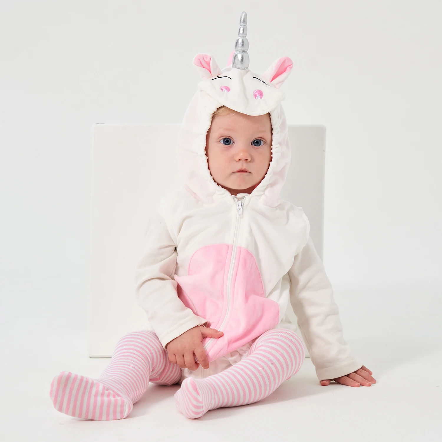 Top Trends: Umorden 0-24M Infant Baby Girls Unicorn Costume Hoodie Bodysuit Romper Sleeveless Halloween Purim Birthday Fancy Dress Shoppable Styles