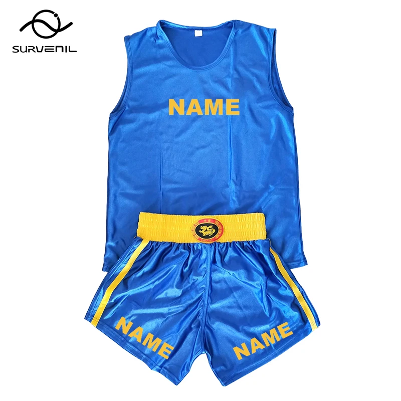 Top Trends: Custom Boxing Shorts Men Women Kids Muay Thai T Shirt Thaiboxing Fighting Kickboxing Training Pants Martial Arts MMA Clothing Shoppable Styles