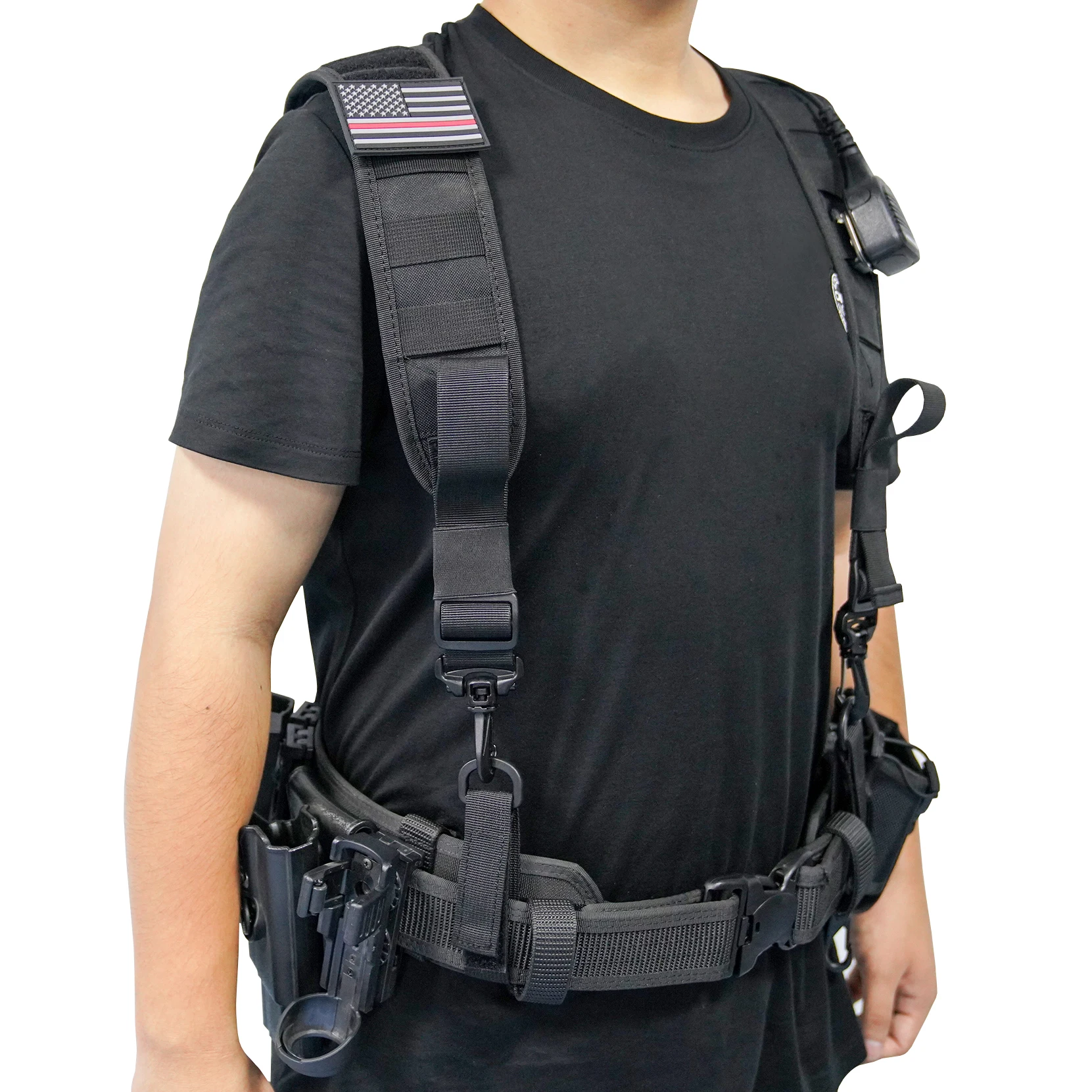 Top Trends: MELOTOUGH Tactical Suspenders For Duty Military Belt Harness Police Suspenders Law Enforcement Belt (Belt Not Include) Shoppable Styles - Image 5