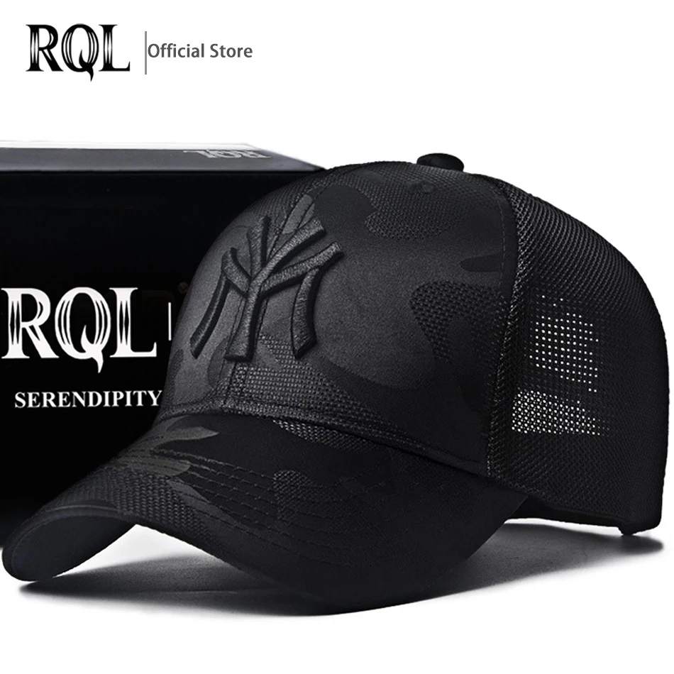 Top Trends: Men's Black Baseball Cap Embroidery Totem Military Camouflage Trucker Hat New Hip Hop Luxury Summer Sun Male Sport Mesh Brand Shoppable Styles - Image 6