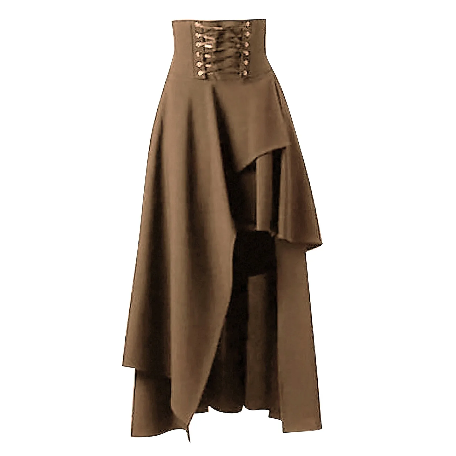 Top Trends: Cosplay Skirt Medieval Renaissance Gothic Steampunk Clothes Viking Pirate Costumes Halloween Carnival Vintage Dress Up Hem Maxi Shoppable Styles