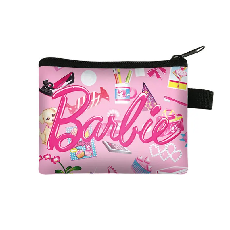 Top Trends: Barbie Movie Peripheral Woman Wallet Girl Cute Cartoon Portable Card Bag Fashion Large Capacity Change Key Lipstick Storage Bag Shoppable Styles